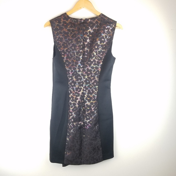 RACHEL Rachel Roy Black Sheath Dress, Size 8 - Picture 2 of 6